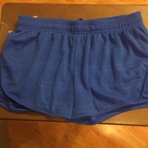 Draw string mesh running shorts